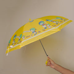 KIDS Character Umbrella Yellow