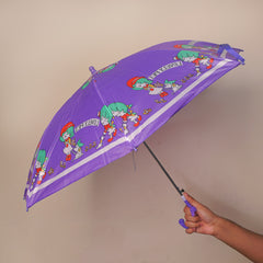 KIDS Character Umbrella Purple