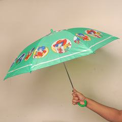 KIDS Character Umbrella Green