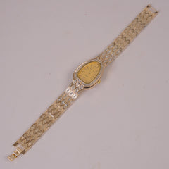 Woman Chain Watch Golden
