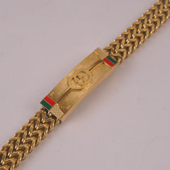 Mens Golden Chain Bracelet G