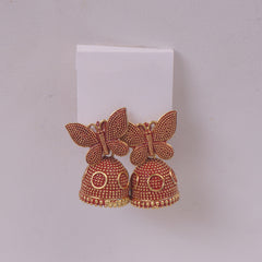 Woman's Earring Red