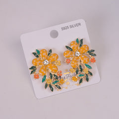 Woman's Earring Yellow