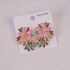 Woman's Earring Pink