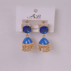 Woman's Traditional Earring Blue
