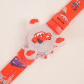 Spinner Watch For KIDS Red Car