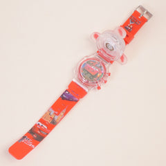 Spinner Watch For KIDS Red Car