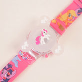 Spinner Watch For KIDS Dark Pink Unicrn