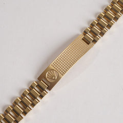 Mens Golden Chain Bracelet R