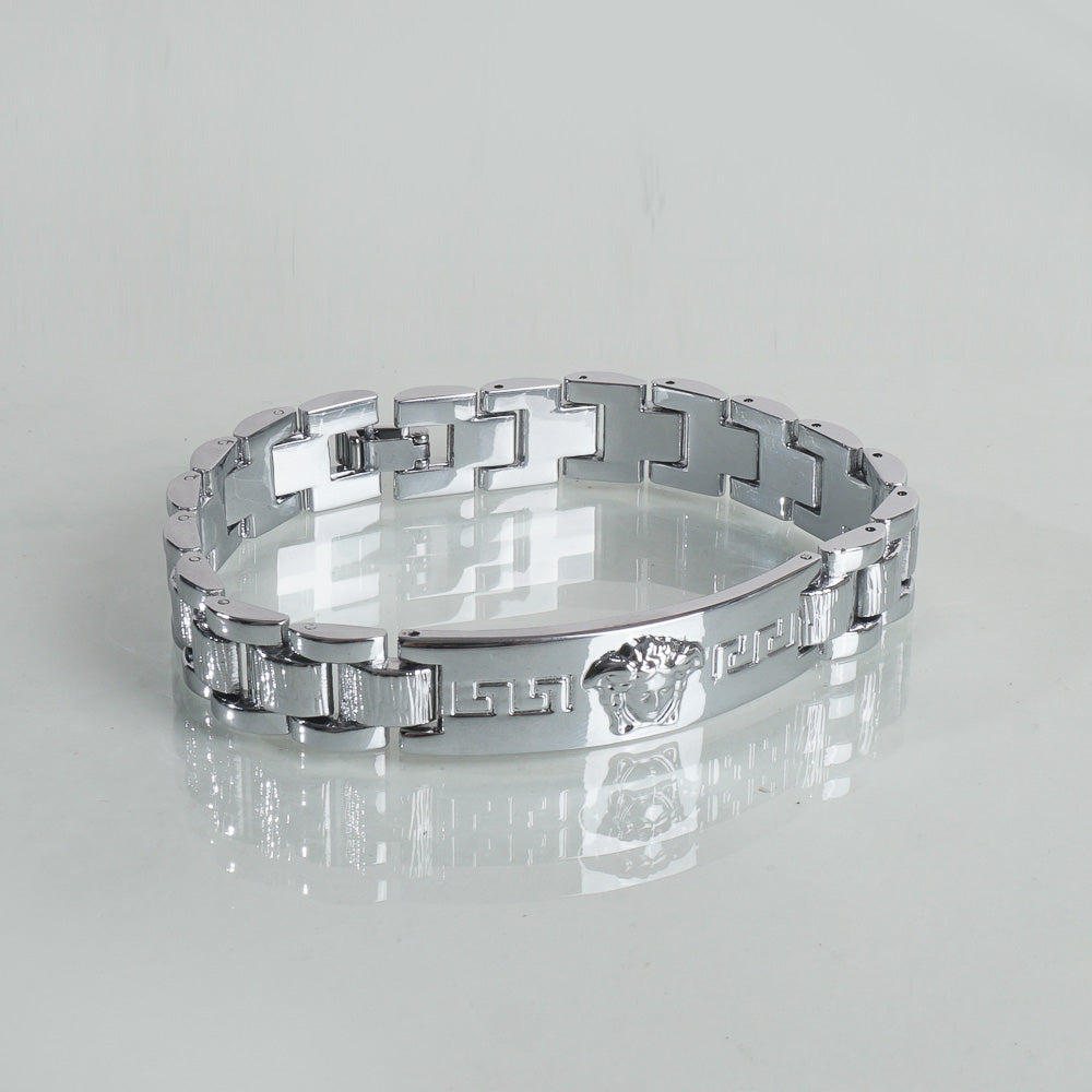Mens Silver Chain Bracelet V
