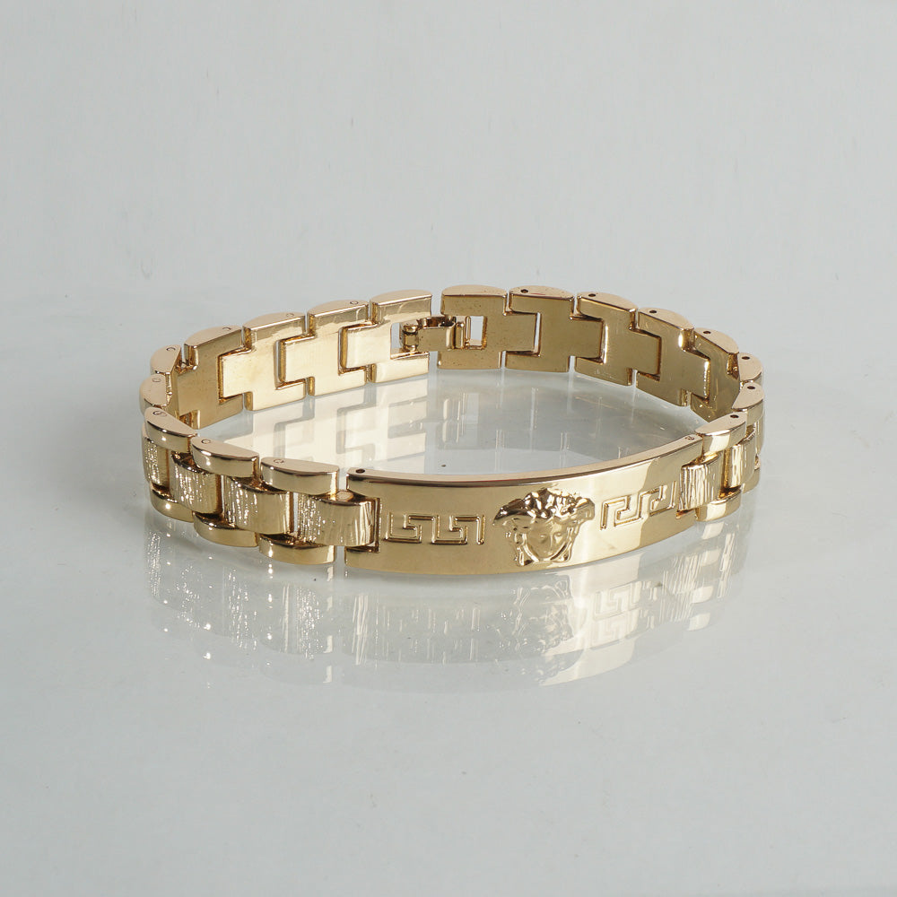 Mens Golden Chain Bracelet V