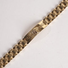 Mens Golden Chain Bracelet V