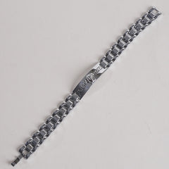 Mens Silver Chain Bracelet V