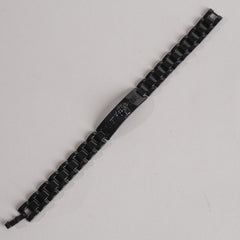 Mens Black Chain Bracelet V