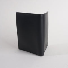 Branded Slim Black Leather Wallet