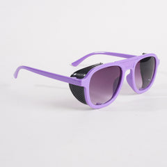 KIDS Sunglasses Purple Frame Black Shade