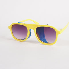 KIDS Sunglasses Yellow Frame Black Shade