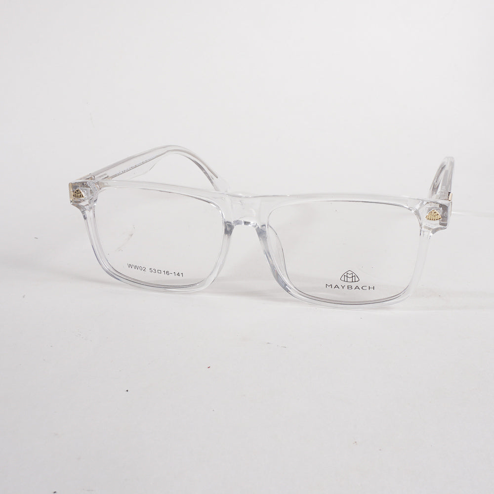 White Optical Frame For Men & Women