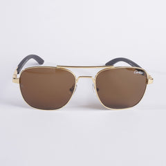 Golden Sunglasses for Men & Women C