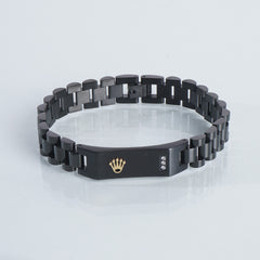 Mens Black Chain Bracelet R