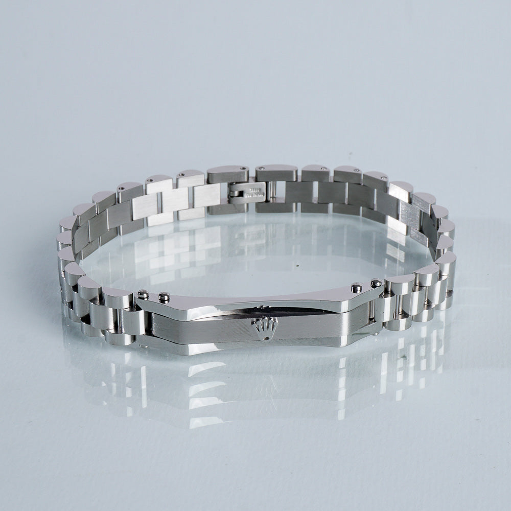 Mens Silver Chain Bracelet R