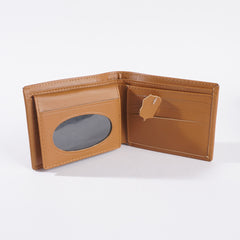 Genuine leather Wallet For Men Beige