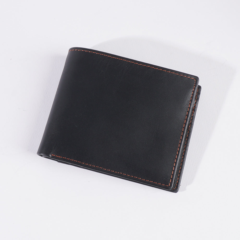 Genuine leather Wallet For Men Black O