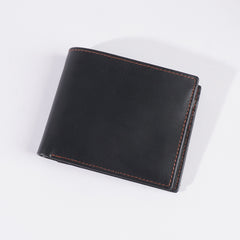 Genuine leather Wallet For Men Black O