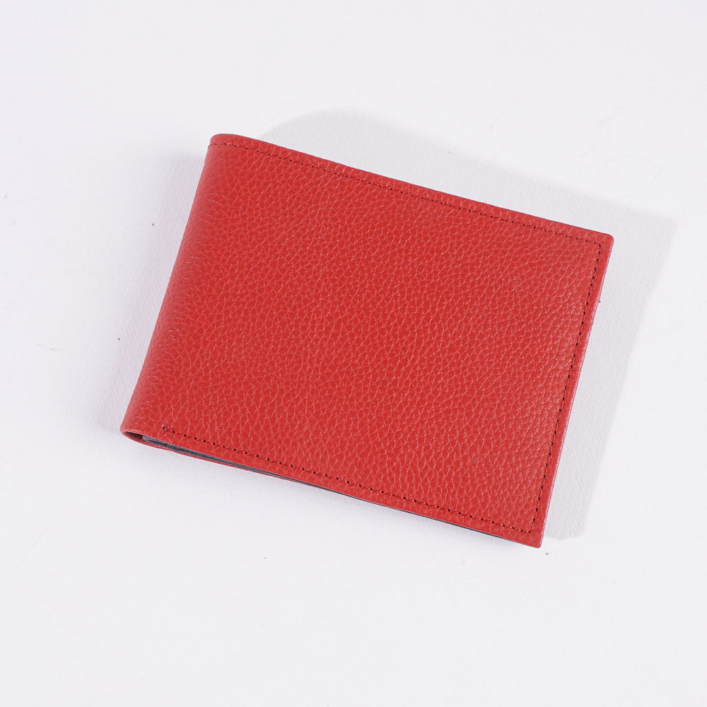 Genuine leather Wallet For Men Red