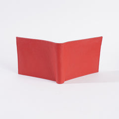 Genuine leather Wallet For Men Red