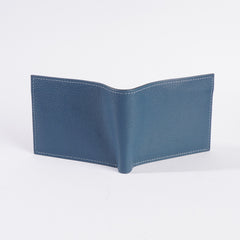 Genuine leather Wallet For Men Blue