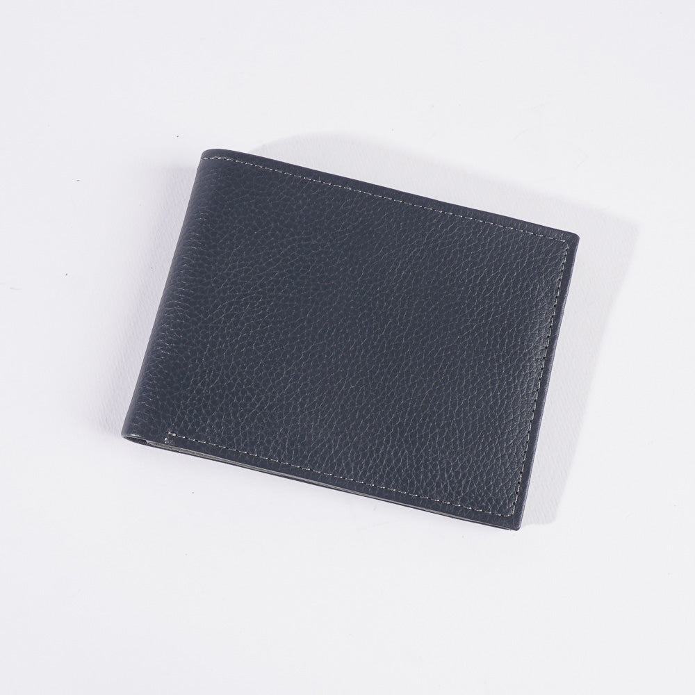Genuine leather Wallet For Men Dark Blue