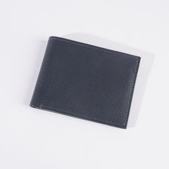 Genuine leather Wallet For Men Dark Blue