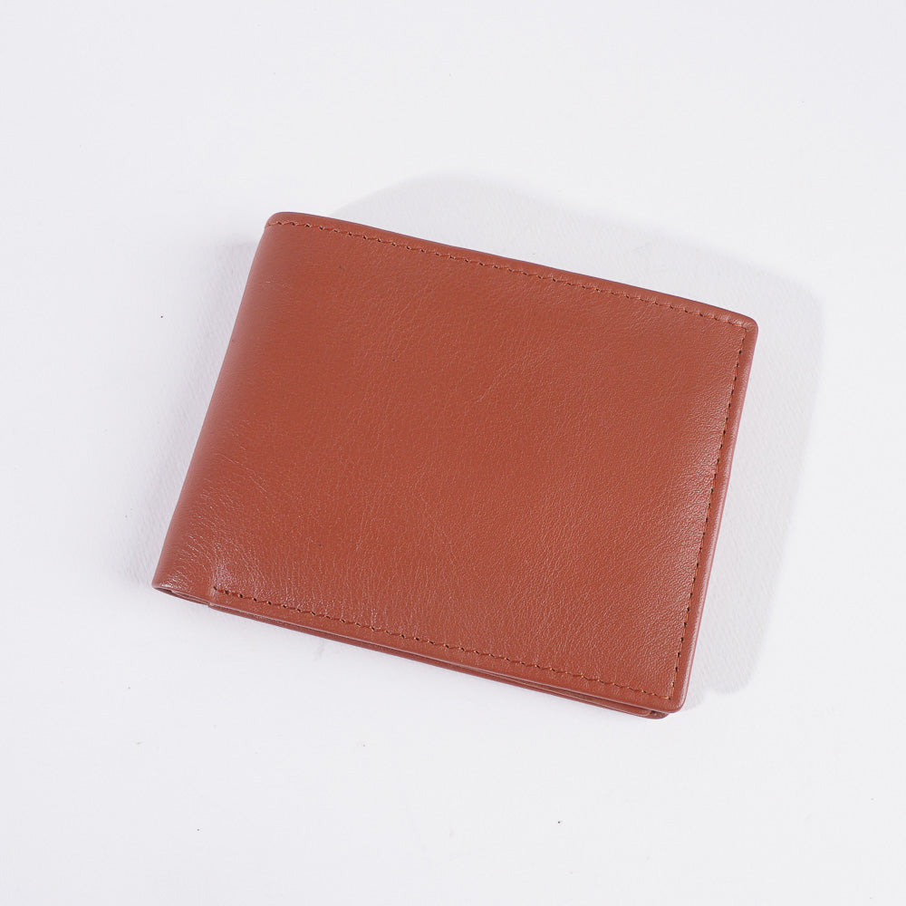 Genuine leather Wallet For Men Orange