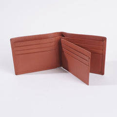 Genuine leather Wallet For Men Orange