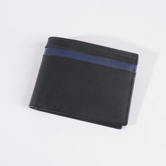 Genuine leather Wallet For Men Black Blue
