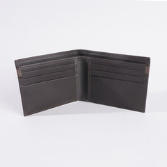 Genuine leather Wallet For Men Grey