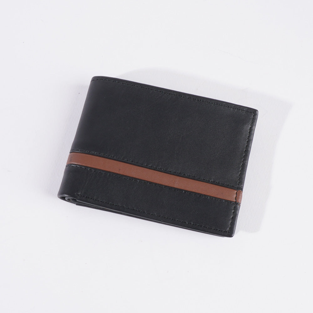 Genuine leather Wallet For Men Black