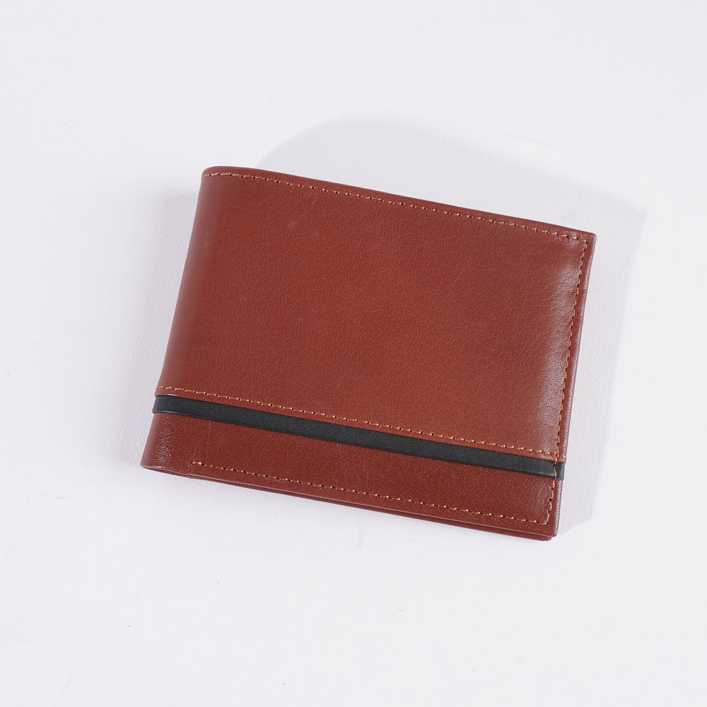 Genuine leather Wallet For Men Orange
