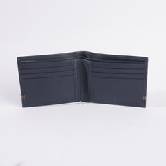 Genuine leather Wallet For Men Blue
