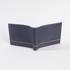 Genuine leather Wallet For Men Blue