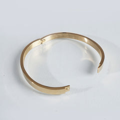 Plain Golden Branded Kara For Men & Women