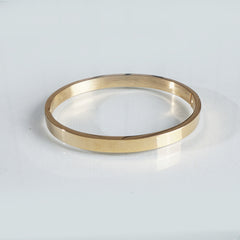Plain Golden Branded Kara For Men & Women