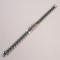 Two Tone Mens Back Chain Bracelet R