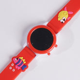 Digital LED KIDS Wrist Watch Red Fish Design