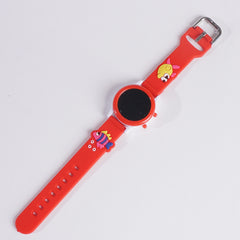 Digital LED KIDS Wrist Watch Red Fish Design