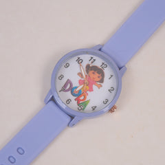Kids Analogue Watch Light Purple