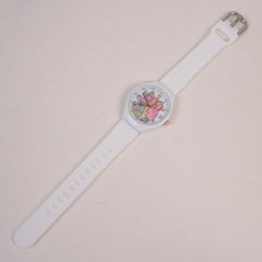 Kids Analogue Watch White