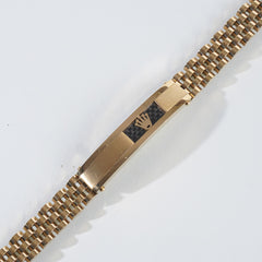 Mens Golden Chain Bracelet R