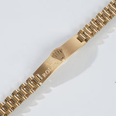 Mens Golden Chain Bracelet R